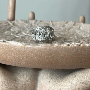 GR stamped Ring